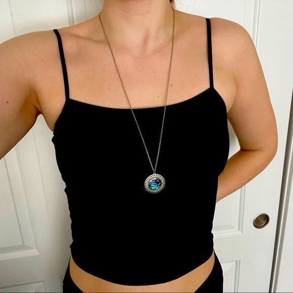 15” medallion necklace from American eagle